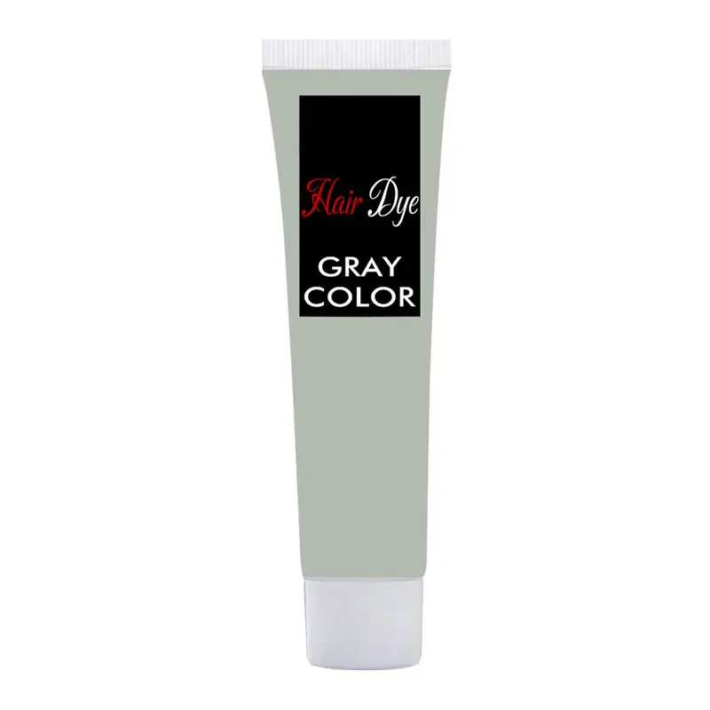

Fashion Smoky Gray Punk Style Gray Color Nature Permanent Hair Dye Cream Men Women MH88