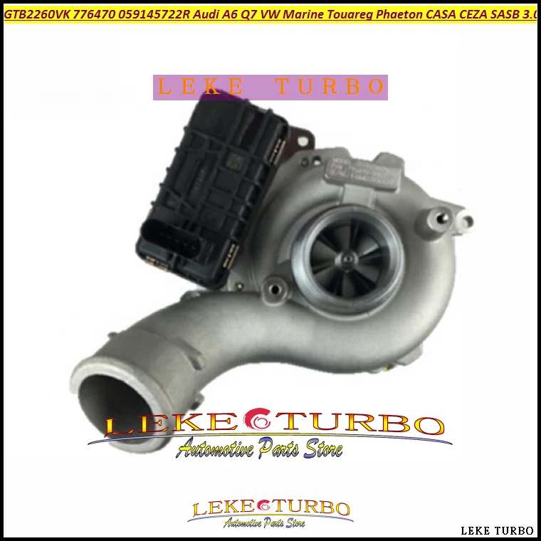 Turbo GTB2260VK 776470 5003S 5001S 059145722M 769909 0010 10 V W Marine Touareg Phaeton CASA CEZA SASB 3.0L|Воздухозаборники| |