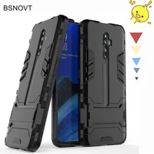 For OPPO Reno2 Z Case Phone Holder Hard PC Heavy Armor Shell Anti-konck Phone Case For OPPO Reno2 Z Case For OPPO Reno 2 Z Case