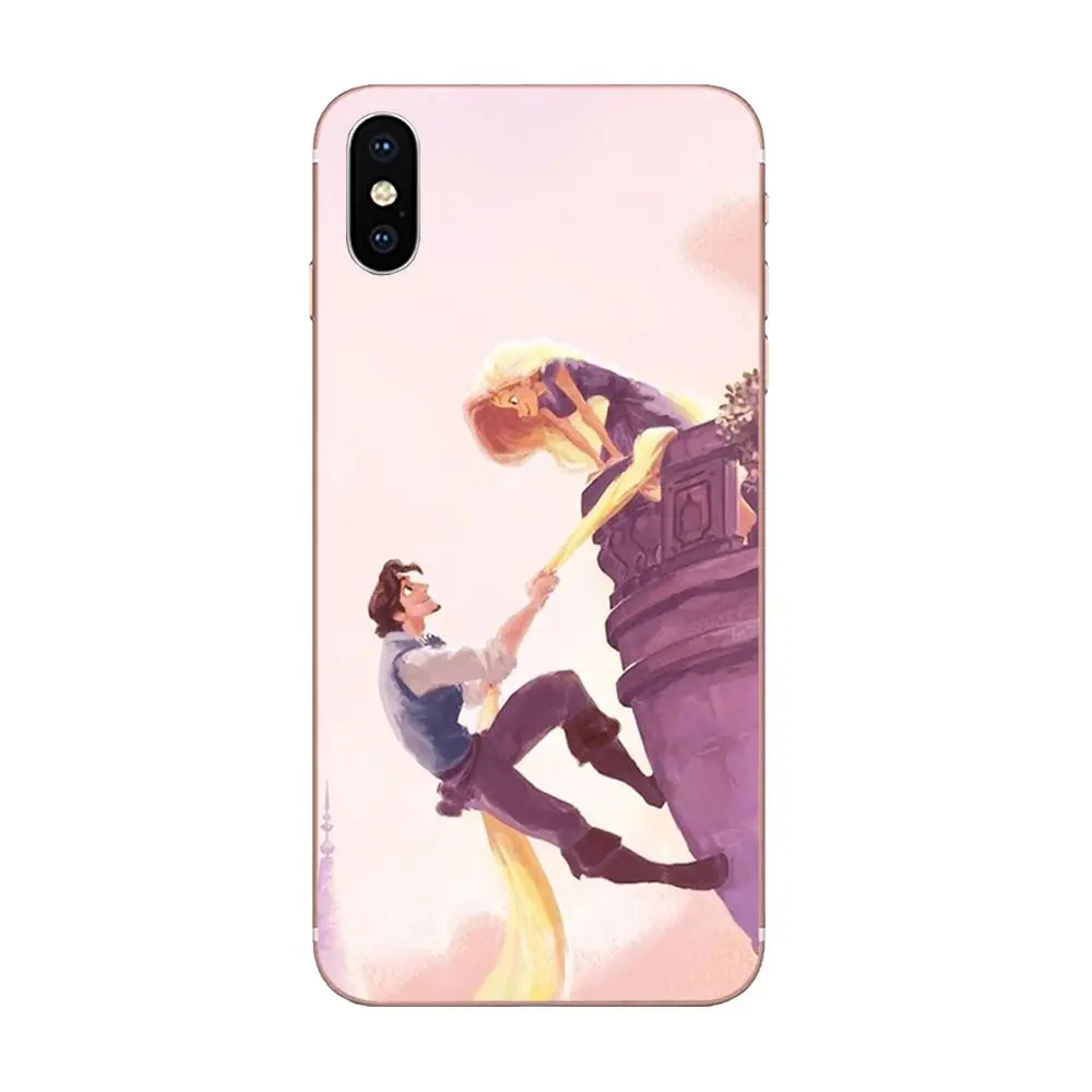 Мягкий чехол для телефона samsung Galaxy Note 5 8 9 S3 S4 S5 S6 S7 S8 S9 S10 5G mini Edge Plus Lite Rapunzel Princess Beautiful