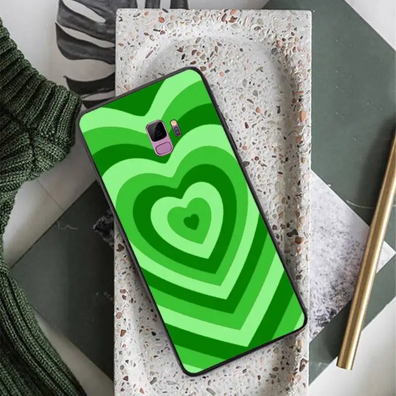 

Latte Love Coffee Heart mobile shell Phone Case For Samsung S6 S7 edge S8 S9 S10 e plus A10 A50 A70 note8 J7 2017