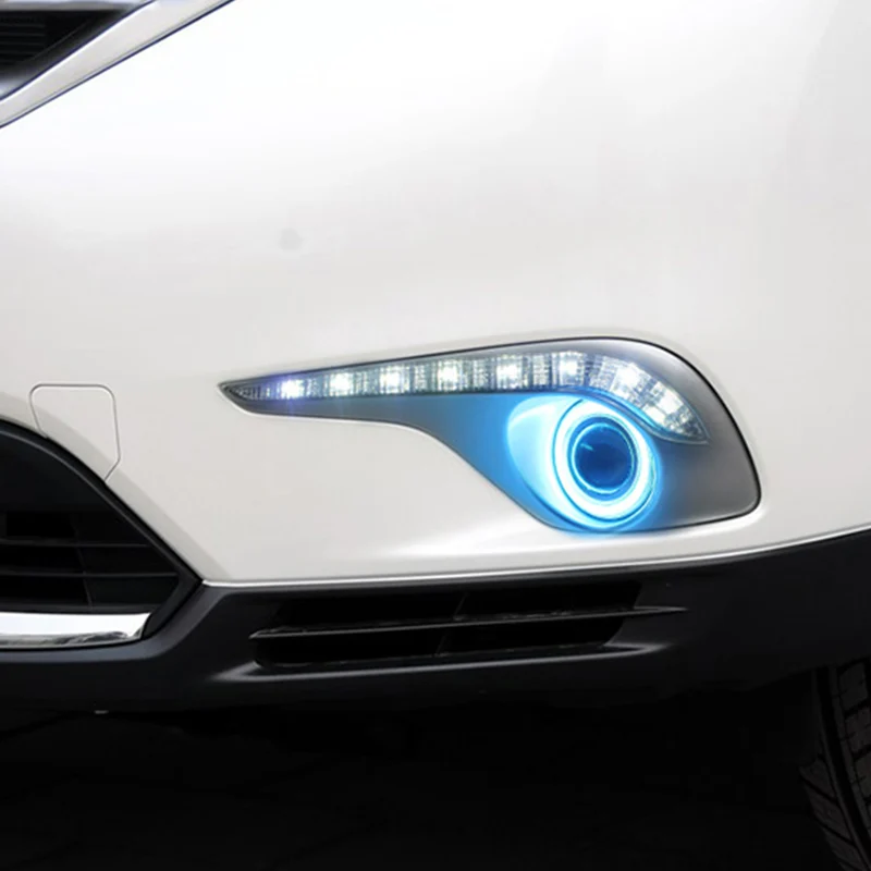 Светодиодный дневной светильник LED DRL для Toyota Highlander 2012 2013 2014 Автомобильные фары