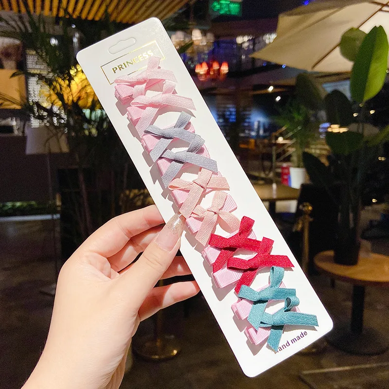 

New Cute Princess Little Butterfly Dot Strawberry Children Hairpin Bangs Headdress Baby Girl Hair Clip Kids Hair Accessories