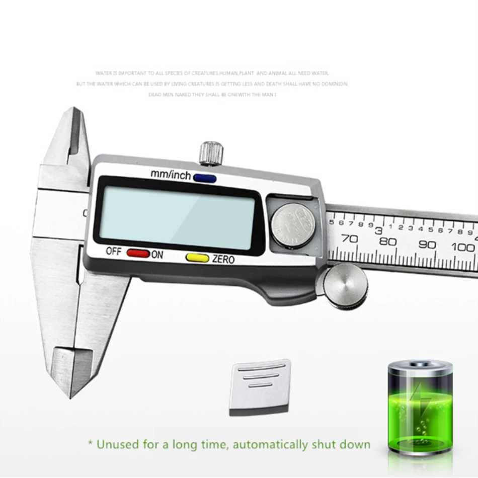 Штангенциркуль цифровой из нержавеющей стали 6 дюймов 150 мм|Штангенциркули| |