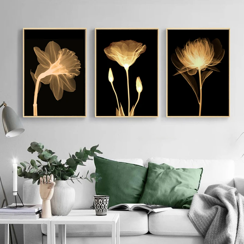 Yuke Art Холст живопись цветок фотография художественный настенный плакат