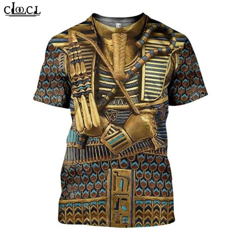 

CLOOCL Ancient Egyptian Gods T-shirt Men Women 3D Print Unisex Fashion Clothes Summer Tee Shirts Tops Drop Shipping