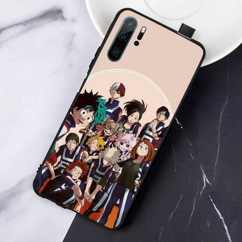 

My Hero Boku No Academia Deku Bakugou luxury Phone Case cover For Huawei honor Mate P 10 20 30 40 Pro 10i 9 10 20 8 x Lite
