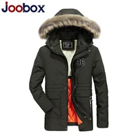 men 2019 winter new vintage casual fur collar hooded parkas jacket men style outdoor thick warm waterproof outwear zipper parkas