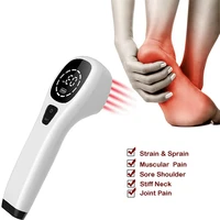 12pcs 650nm 4pcs 808nm cold laser therapy device lllt physical therapy reduce body pain red light therapy acupuncture