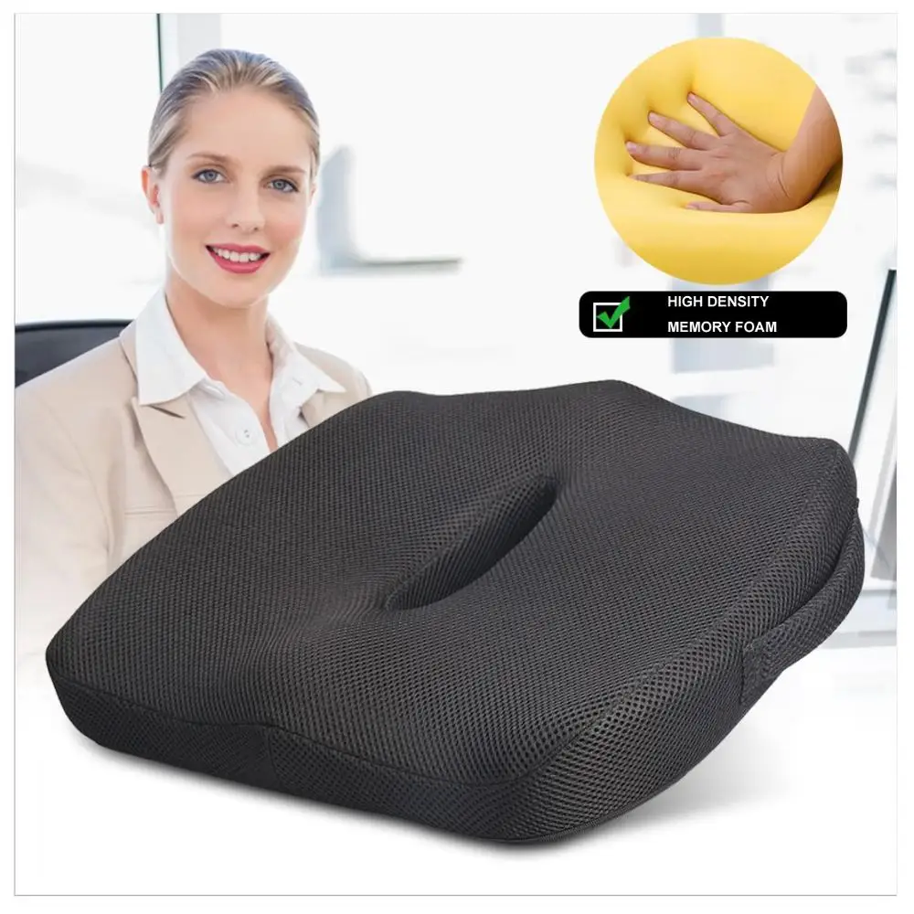 Подушка на сиденье для снятия боли Tailbone подушка из пены с эффектом памяти