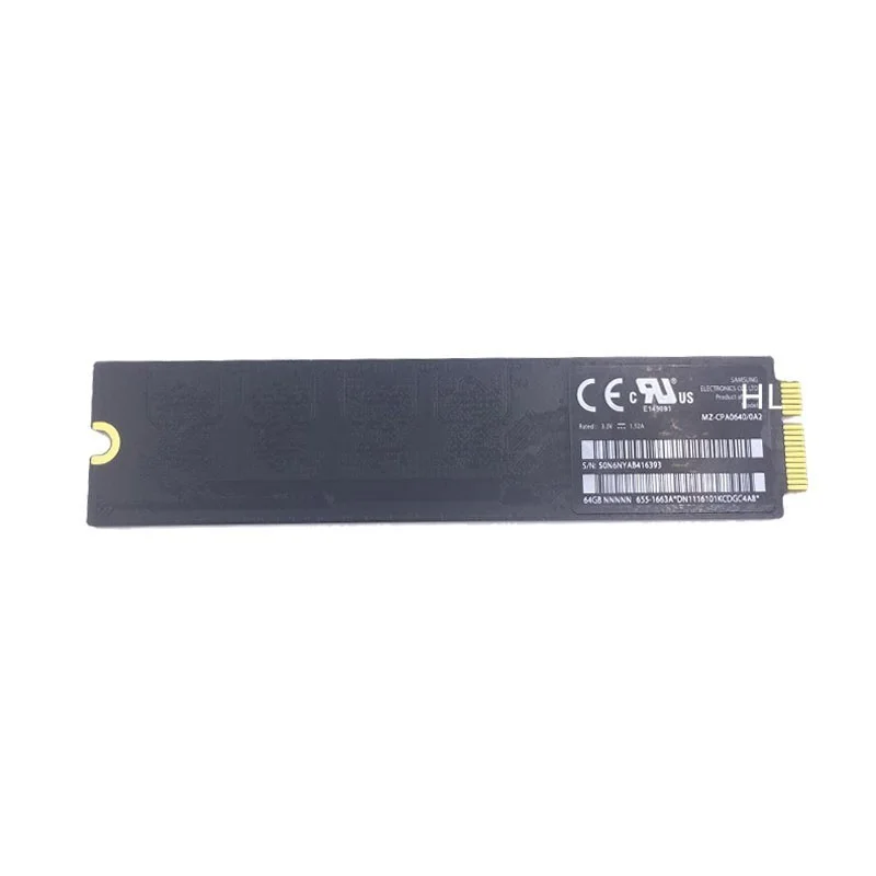 Настоящий ноутбук SSD для Apple Macbook Air 11 &quot13&quot A1370 A1369 твердотельный накопитель 64 ГБ