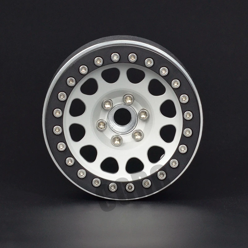 4 шт. 2,2 дюйма металлический обод колеса Beadlock для 1/10 RC Гусеничный автомобиль TRX4 Defender Bronco RC4WD D90 Axial Scx10 90046 CCO1 TF2
