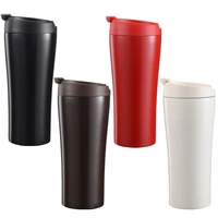 hot sale new double wall stainless steel coffee thermos cups mugs thermal bottle 500 ml thermocup fashion tumbler vacuum flask