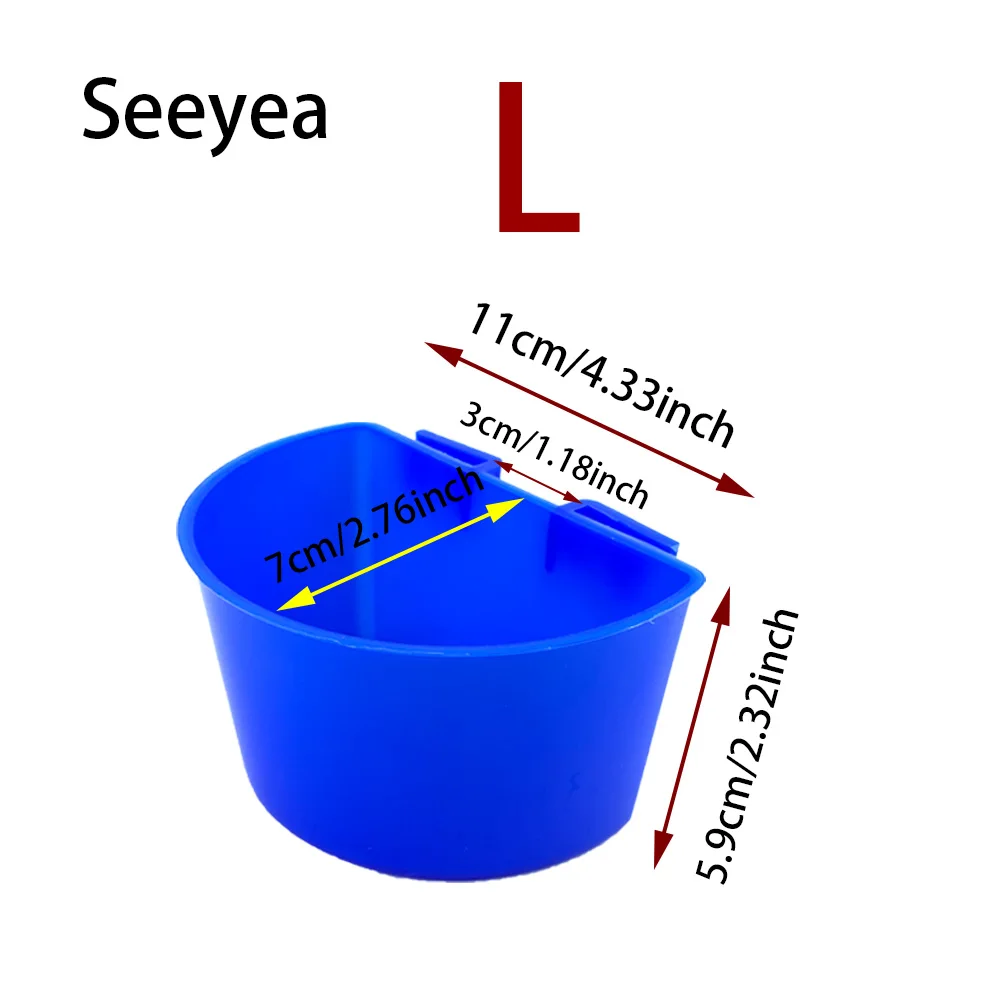 Диспенсер для воды птиц Пластиковый Дозатор чаша попугаев клетка домашних