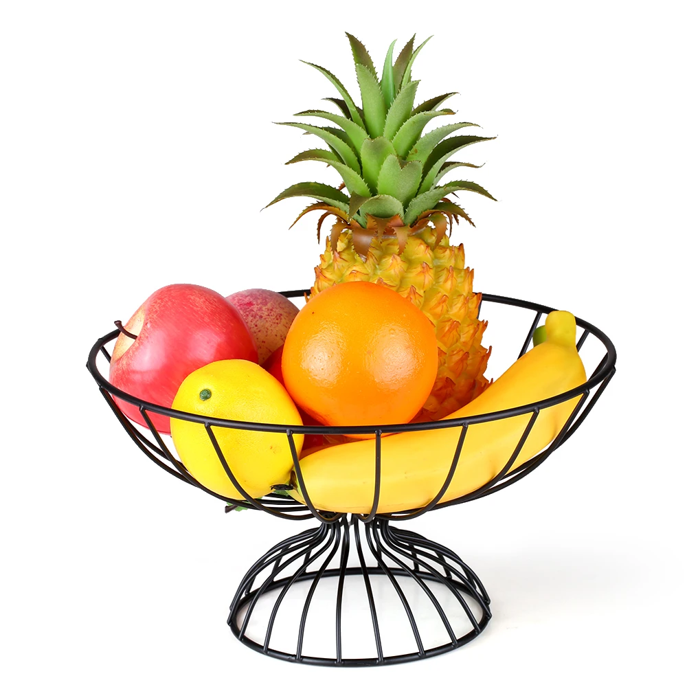 Горячие креативные закуски конфеты Корзина для фруктов проволочная корзина чаша