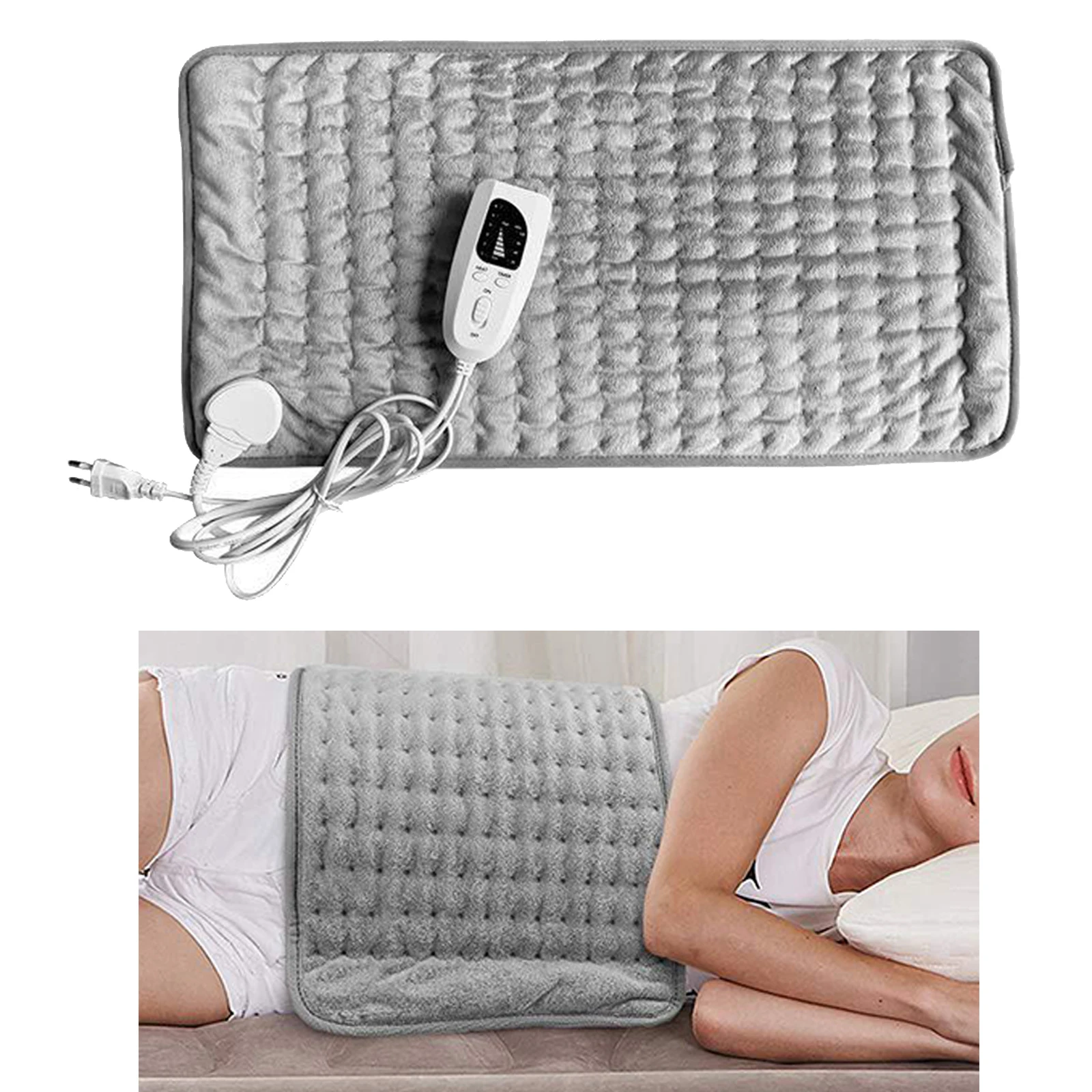 Большая Электрическая грелка для облегчения боли в спине и спазмов