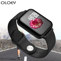 smart watch women color screen ip67 waterproof sports for iphone smartwatch heart rate monitor blood pressure functions for men