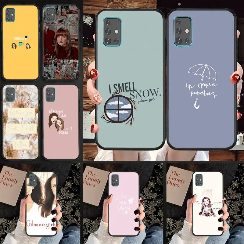 

TV Gilmore Girls Phone Case soft For Samsung S20 S21 S30ultrs S6 S7 S8 S9 S10 plus Fundas Cover