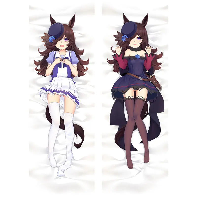 

Dakimakura-funda de almohada 3D de doble cara para chicas,Umamusume: Pretty Derby cobertor de almohada de primera línea, Sexy,