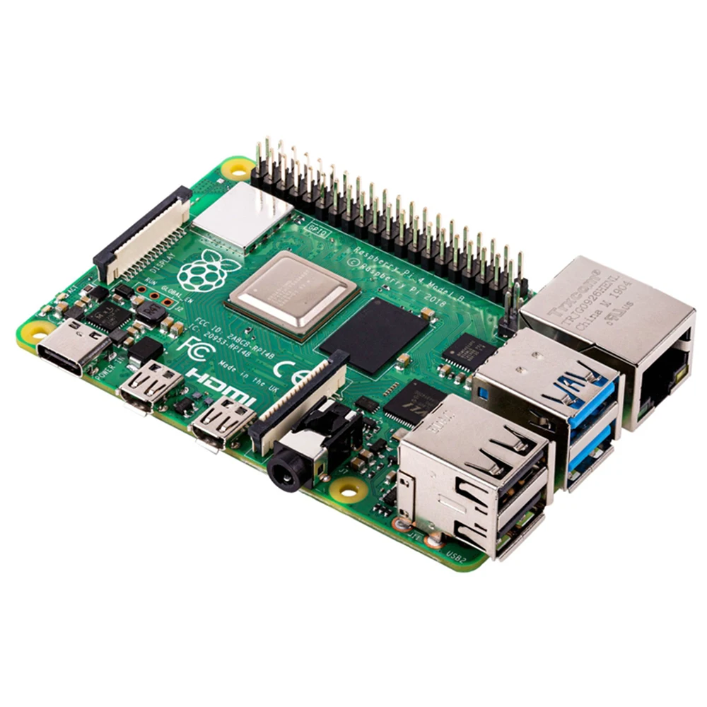 Verkauf Neueste Raspberry Pi 4 Modell B Mit 2/4/8GB RAM Raspberry Pi 4 BCM2711 Quad Core Cortex-A72 ARM V8 1,5 GHz Speeder Als Pi 3B