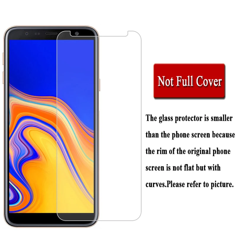 Закаленное стекло для Samsung Galaxy J6 + 6 &quotJ6 PLUS 2018 защита экрана SM J610FN J610G J610