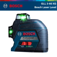 bosch laser level gll3 60xg 12 line level automatic leveling can hit diagonal green laser line professional measuring instrument
