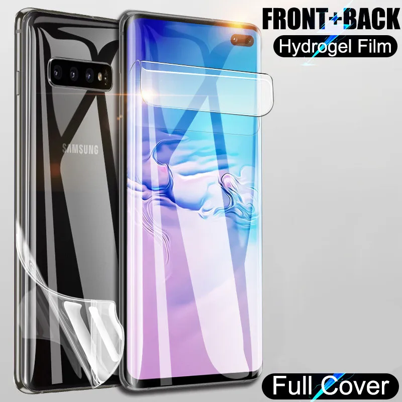Защитная пленка для Samsung Galaxy S9 S8 S10 S20 Plus Note 20 8 9 10 Ultra Lite S10e|Защитные стёкла и плёнки