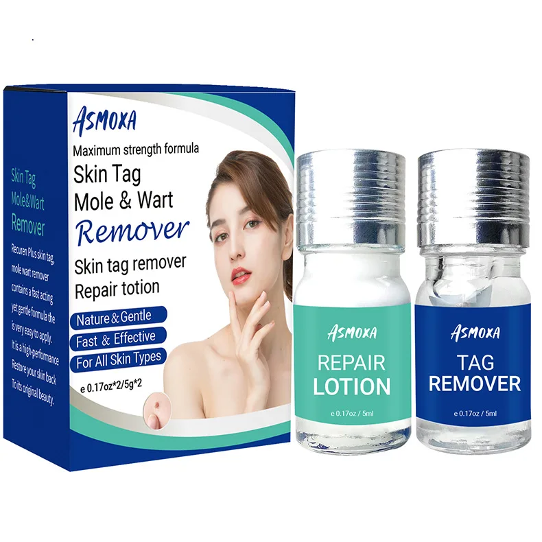 

1 Set Skin Tag Removal Treatment-Skin Tag Remover Simple and Easy to Apply Skin Tag Remover & Mole Corrector and Repair Lotion