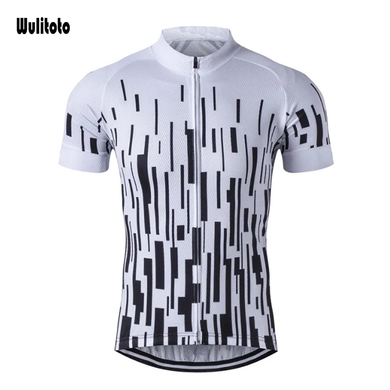 

WULITOTO горный велосипед с коротким рукавом горный Свитшот MTB Велоспорт Джерси одежда для мужчин Велоспорт Джерси