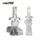 Светодиодные лампы CARLITEK H1 H4 H7 H11 без вентилятора 9005 HB3 9006 HB4 автомобильное освещение лампа для льда H8 H9 CSP Светодиодная лампа для автомобиля 12 В диодные фары