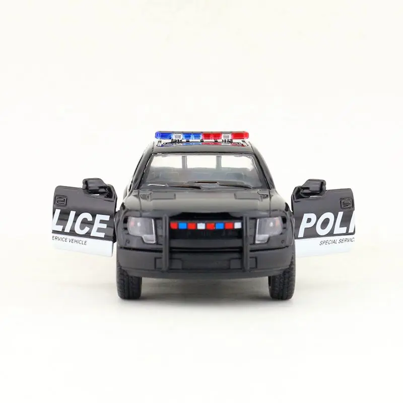 1:46 масштаб KiNSMART игрушка литая модель Ford F-150 SVT пикап грузовик полицейский