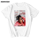 Сок Wrld Мужская футболка с короткими рукавами футболка для девочек; Новая модная одежда в стиле хип-хоп с круглым вырезом, пуловер повседневные рэп футболки