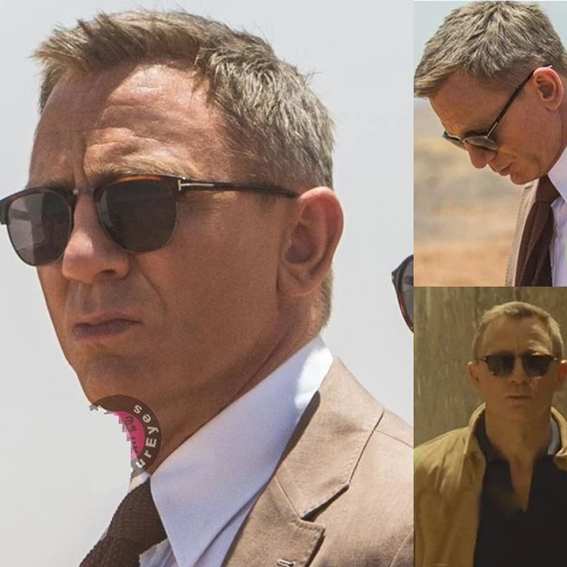 

Новинка 2022, мужские солнцезащитные очки James Bond, брендовые дизайнерские солнцезащитные очки для женщин, мужские солнцезащитные очки в Звездн...