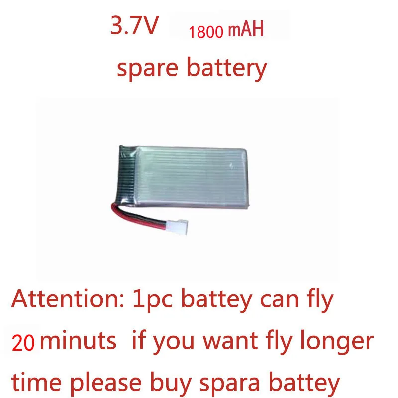 SPARA BATTERY Дрон F69 HD камера 480 p/1080 p Квадрокоптер однокнопочный обратный полет hover RC вертолет 4CH складной самолет фотографии видео - Цвет: SPARA BATTERY