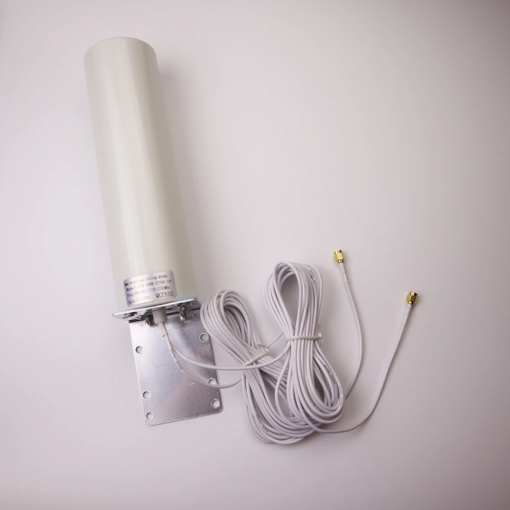 ZQTMAX WiFi антенна CRC9 4 г LTE антенна SMA 12dBi Omni антенна 3g TS9 мужской 5 м двойной кабель для huawei B315 E8372 E3372 zte роутеры