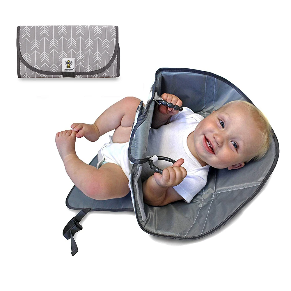 

2021 New Waterproof Changing Pad Diaper Travel Multifunction Portable Baby Diaper Cover Mat Clean Hand Folding Diaper Bag
