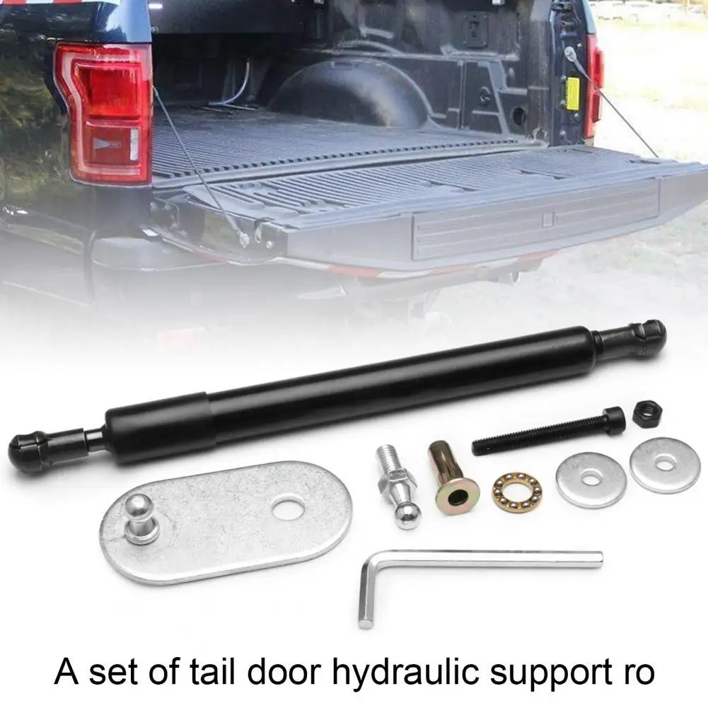 Black 1Set High-quality Hydraulic Tailgate Lift Support Sturdy Rear Trunk Support Useful
