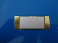 single crystal piezoelectric power generation ceramic 60 mmx31mmx0 2mm substrate 80mmx33mmx0 2mm