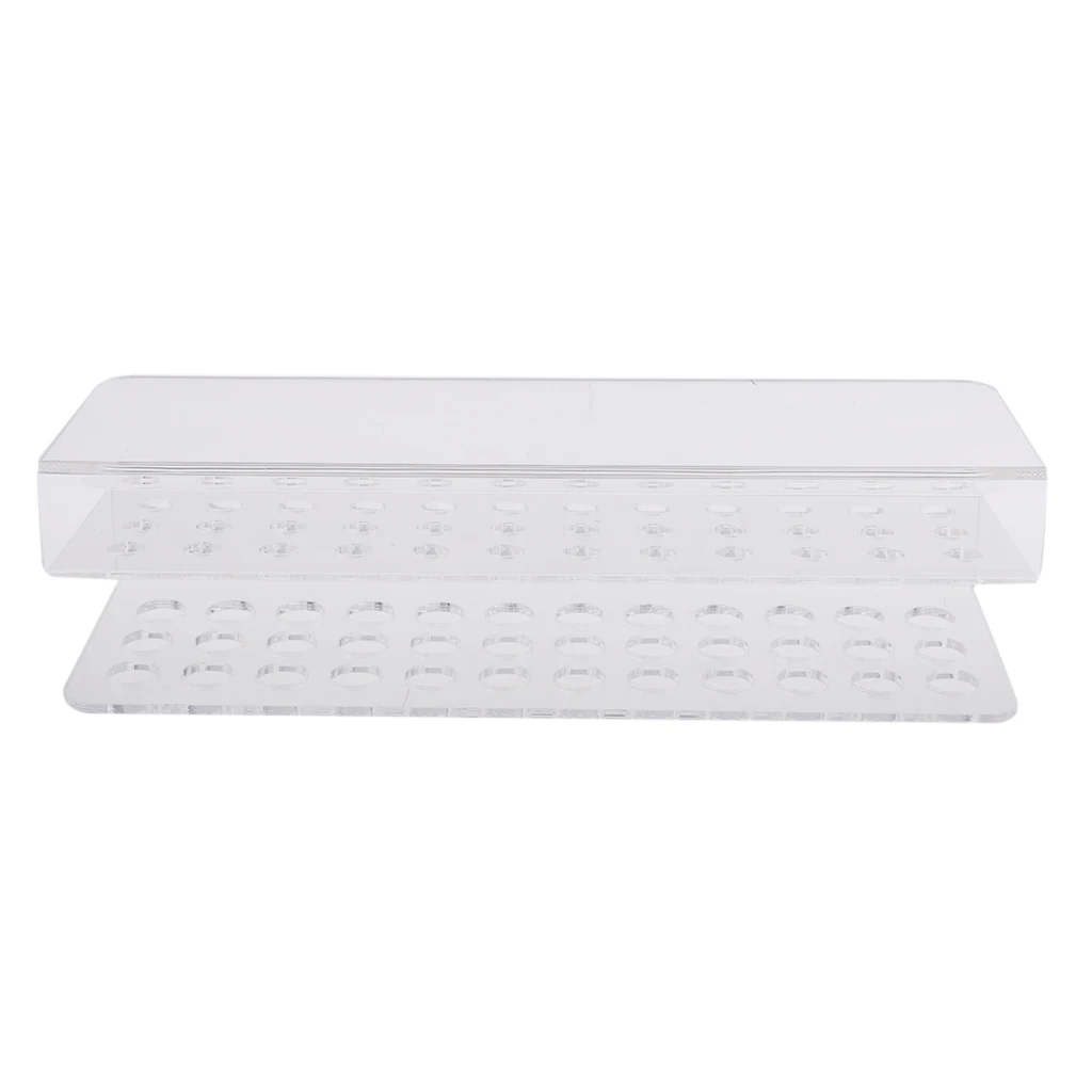 

Acrylic Lipstick Case Display Stand 36 Lattices Cosmetic Organizer Makeup Case