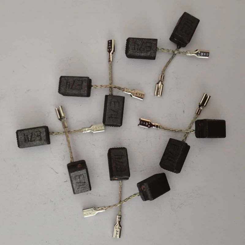 

10 Pcs Carbon Brushes for E74/GWS7-100/GWS7-100 GWS7-125 GWS7-100T GOP250CE