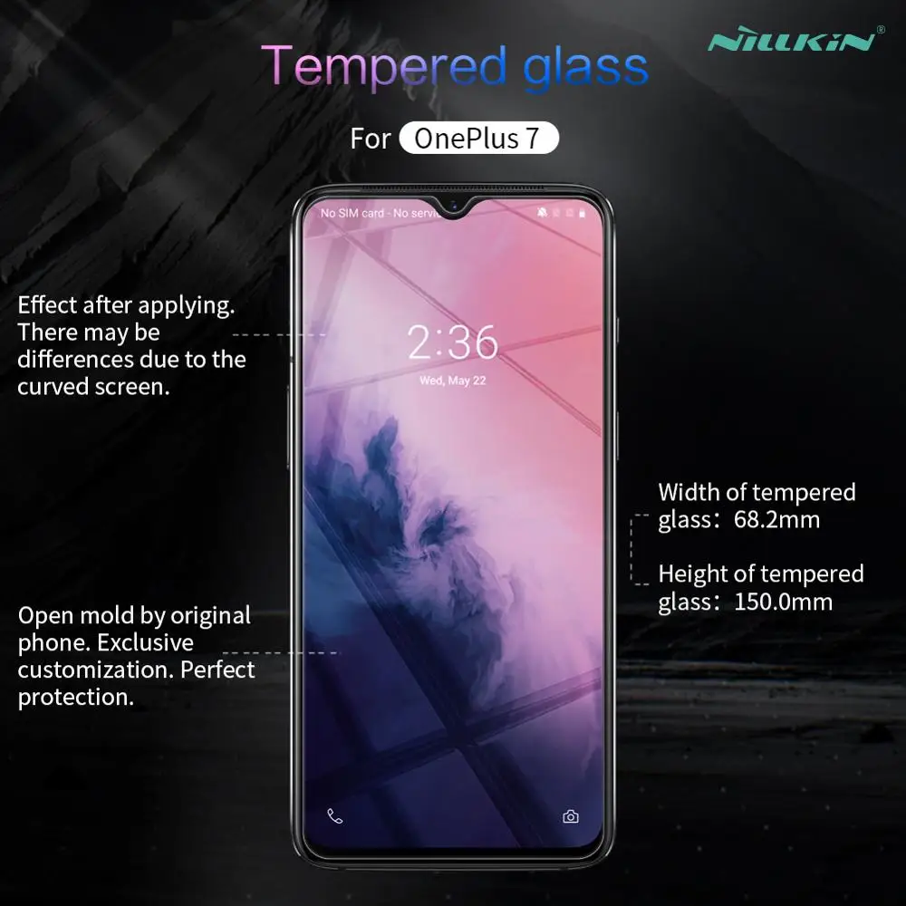 NILLKIN H+Pro Tempered Glass Screen Protector For OnePlus 7 | Мобильные телефоны и аксессуары