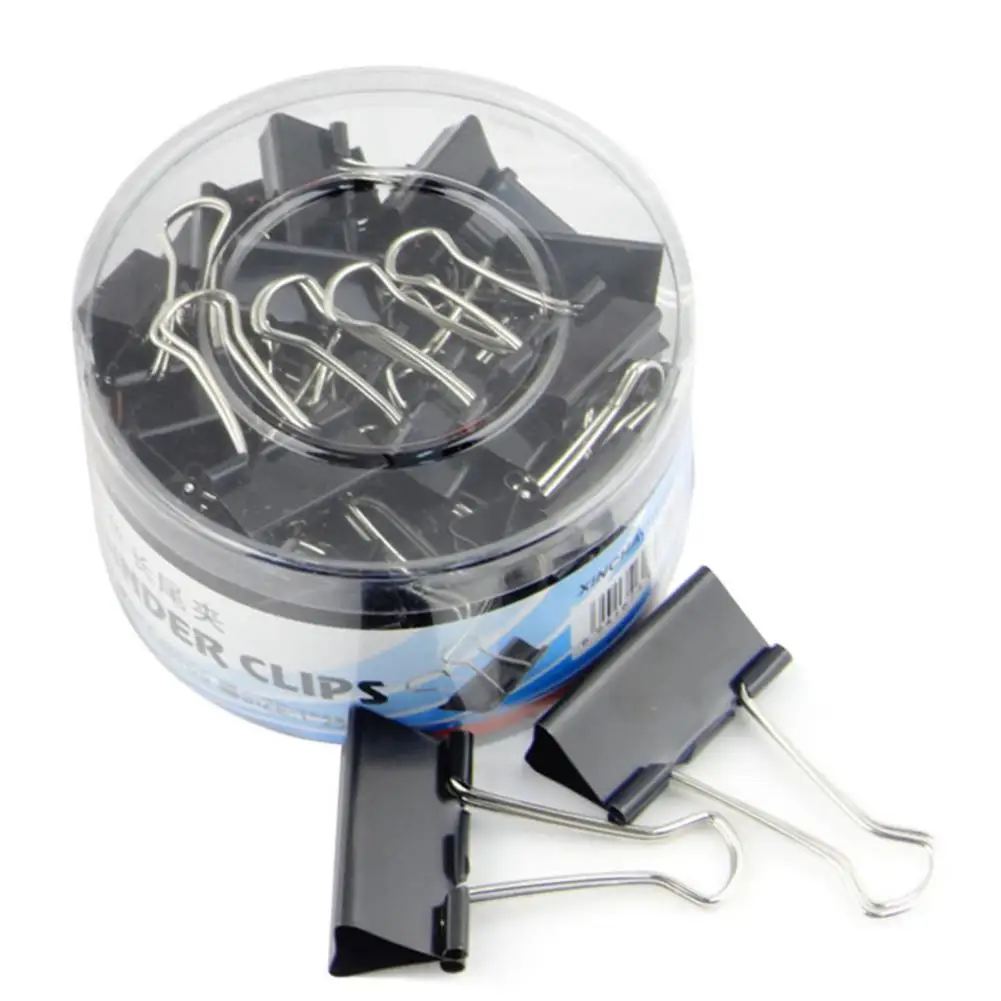 48 шт. зажим для файлов хранения документов длинный хвостовый офисные