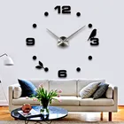 Часы кварцевые настенные сделай сам в современном стиле, большие украшения сделай сам для дома, гостиной комнаты, креативные наручные часы, 2020