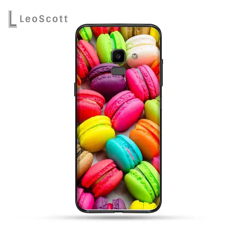 

Dessert ice cream Macaron Food Phone Case For Samsung Galaxy J2 J4 J5 J6 J7 J8 2016 2017 2018 Prime Pro plus Neo duo