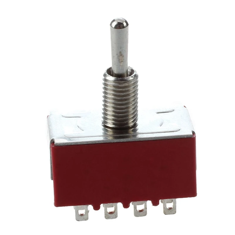 2 шт. AC 250V 2A 120V 5A 12 Pin 4PDT Переключатель ВКЛ/вкл|Выключатели| |