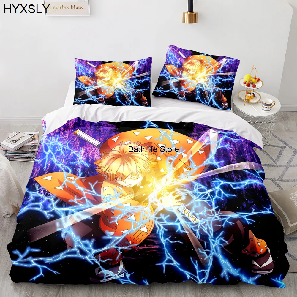 Комплект постельного белья с изображением рассекающего демонов одеяло Nezuko Kamado