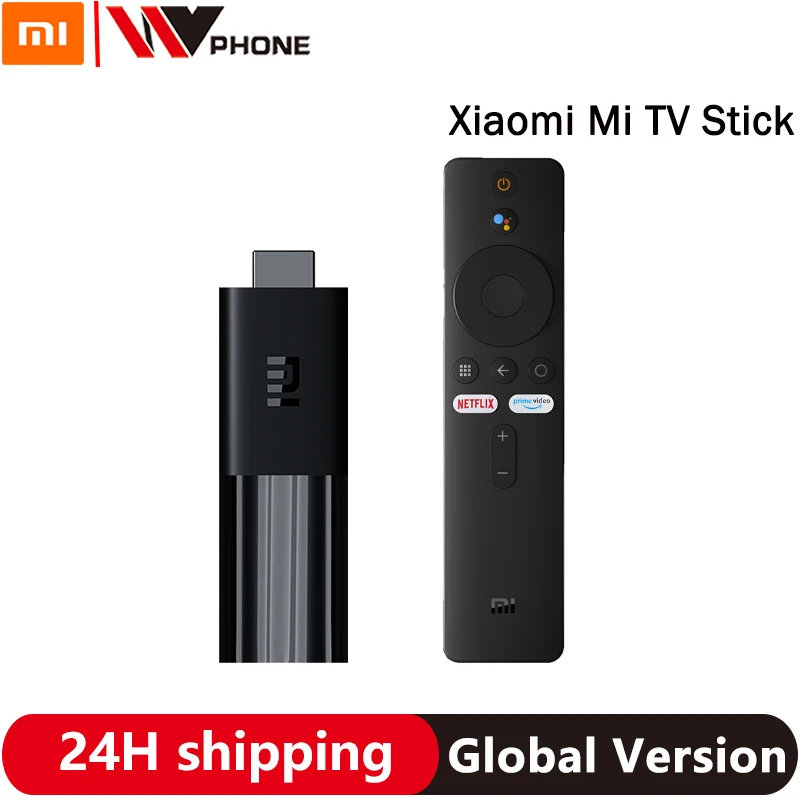 Xiaomi Mi TV Stick глобальная версия Android FHD ТВ приставка четырехъядерный процессор