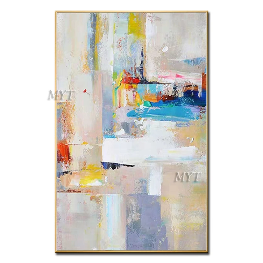 

Abstract Oil Paintings On Canvas Modern Wedding Decor Wall Pictures Home Decoration Beautiful 100% Handpainted Landscape