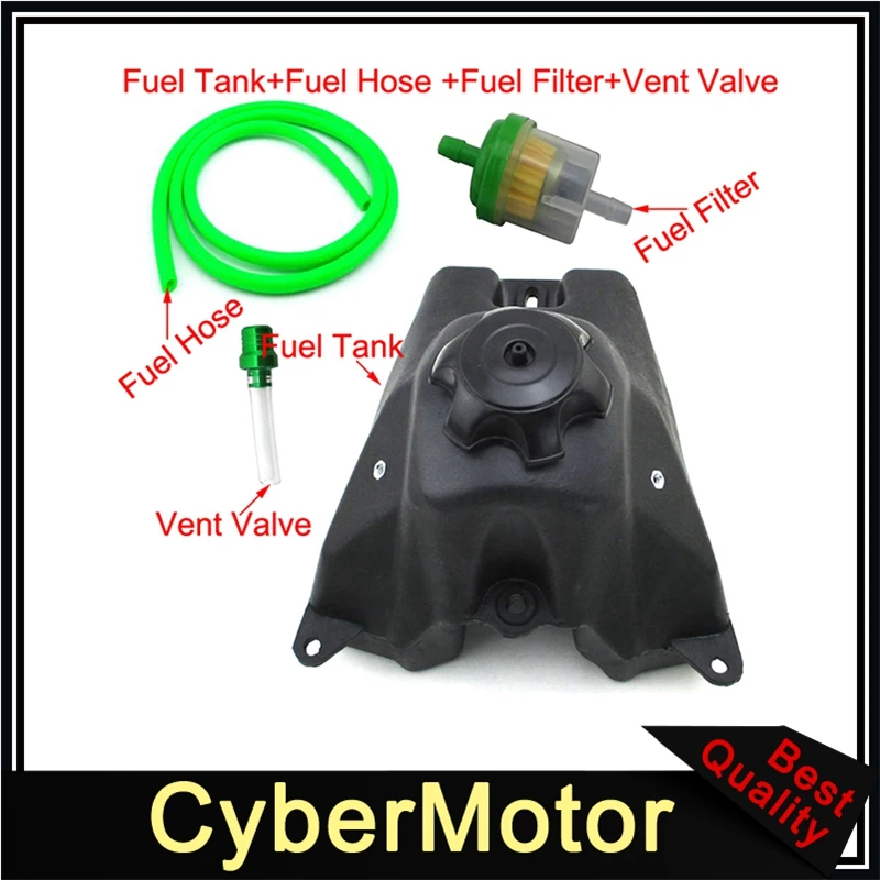Газовый топливный бак зеленый шланг фильтр вентиляционный клапан для Honda CRF50 XR50