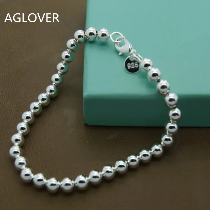 

AGLOVER New 925 Sterling Silver Jewelry Bracelet, A Variety Of Classic Styles To Choose From, Bracelet Gifts For Men And Women